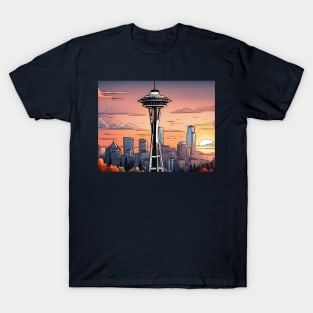 Washington space needle T-Shirt